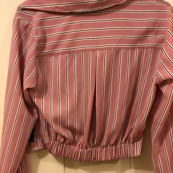 Lulus striped button down shirt - Picture 7 of 7